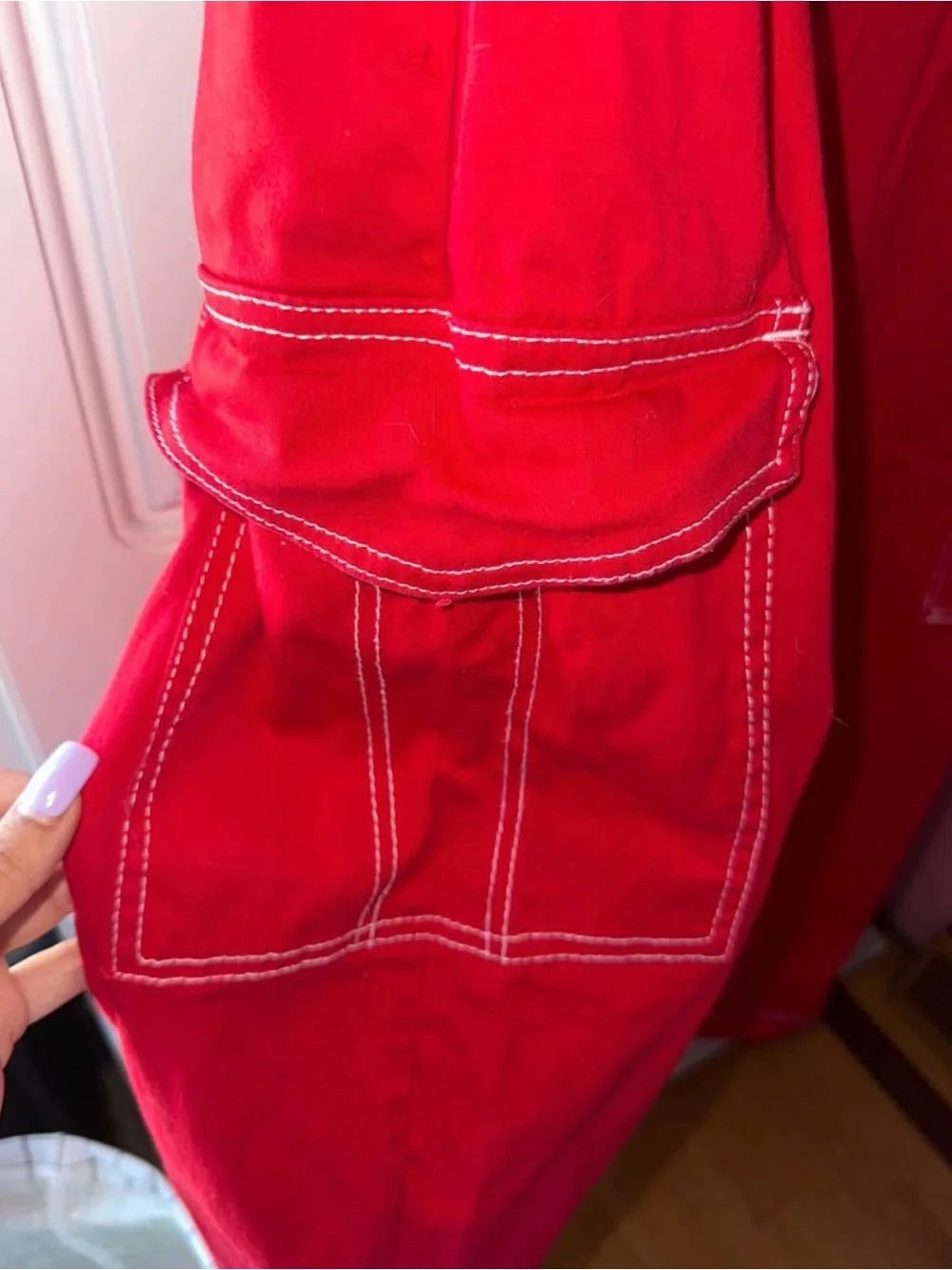 Almost Famous red Skater Cargo Pants (Size XL)